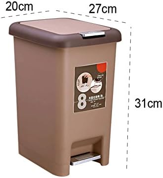 hand pedal trash can/Creative trash covered the Office/ bathroom trash can/ household living room kitchen garbage-G