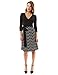 PattyBoutik Women's 2-in-1 Elbow Sleeve Textured Dress