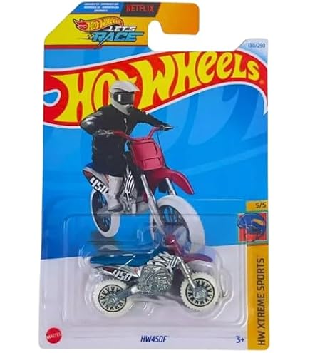 Hot Wheels HW450F ミニバイク Amazon.com: Hot Wheels - HW450F - HW Xtreme Sports 5/5 - HTD59