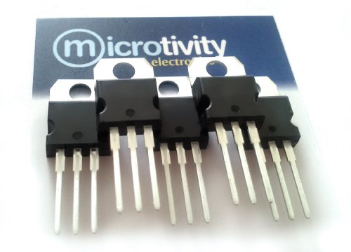 microtivity Pack of 5 7809 +9V Linear Voltage Regulator ICS