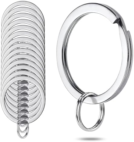 Amazon.com: Marine Grade 316 Stainless Steel Key Ring Key Chain