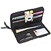Vera Bradley Womens Turn Lock Wallet Pixie Blooms Checkbook Wallet