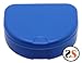 Dental Retainer Denture Mouthguard Case -Blue