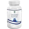 Thyroid-Support-Supplement-with-Iodine-Vegetarian-A-Complex-Blend-of-Vitamin-B12-Zinc-Selenium-Ashwagandha-Root-Copper-Coleus-Forskohlii-More-30-Day-Supply Thyroid Support Supplement for Women and Men - Energy & Focus Formula - Vegetarian & Non-GMO - Iodine, Vitamin B12 Complex, Zinc, Selenium, Ashwagandha, Copper, Coleus Forskohlii, & More 30 Day Supply
