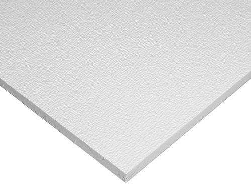 ABS White Plastic Sheet 1/8" x 24" x 48” Textured 1 Side Vacuum Forming at Amazon