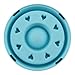 GOGOKING Dog Bowl Fun Anti-Choke Bowl Pet bowl Healthy Food Bowl Slow Feeder Dog Bowl Christmas Gifts (Love blue)