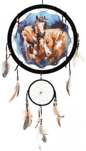 13" Hidden Horses Dream Catcher
