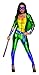 Secret Wishes Women's Teenage Mutant Ninja Turtles Donatello Costume Jumpsuit, Multi, X-Small