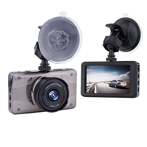 ULU SD02 FHD 1080P Dash Cam 170 Degree View Angle, Dashboard Camera