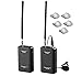 Saramonic SR-WM4C Wireless 4-Channel VHF Lavalier Omnidirectional Microphone System (200' Range) for DSLR Cameras & Camcorders with Bonus