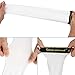SHINYMOD Arm Sleeves UV Protection Sleeves for Men Women Youth Arm Warmers Compression Sports Long Sleeves Cycling Hiking Golf Basketball Driving Fishing Tattoo Covers Elbow Sleeves (White, XL)