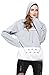 Cartoon One Size Cosplay Hoodie Sweatshirt, Grey, XXL