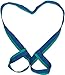 FitLifestyleCo Yoga Mat Strap - Carrying Sling - Durable Cotton - 4 Colors (Dark Blue Light Blue)