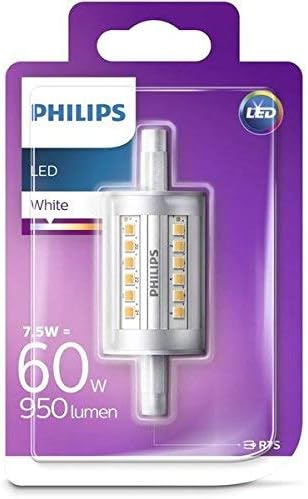 Philips LED Bulb with Daylight Sensor, Plastic, Silber, R7s, 7.5 wattsW, 2.9 x 2.9 x 7.9 cm - Image 4