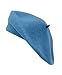 Solid Color French Wool Beret (Navy)