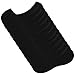 David Archy Men's 12 Pack Cotton No Show Loafer Socks Low Cut Boat Liner Anti Slip Heel