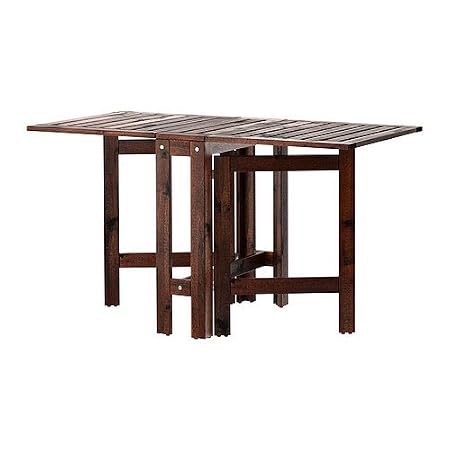 Ikea Applaro Tavolo Pieghevole Marrone 2077133 X 62 Cm