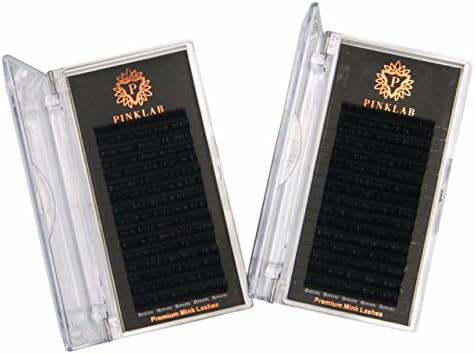Eyelash Extension Mink Premium Tray/CC 0.25 Curl Mixed 8mm-15mm by PINKLAB