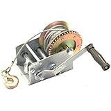 Verricello Manuale 900kg 10m Rapporto Di Trasmissione 4:1/8