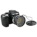 Kiwifotos KWF-P600 62mm UV Filter Lens Adapter Ring Cap Set For Nikon Coolpix P600 P610s P610 Camera