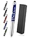 Thank You Gift Pen for Your Boss Coworker Wife Husband Dad Mom Doctor, 3 in1 Stylus+Metal Ballpoint Pen+LED Flashlight-Compatible With Most Phones and Touch Screen Devices,Blue