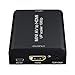 RCA to HDMI, GANA 1080P Mini RCA Composite CVBS AV to HDMI Video Audio Converter Adapter Supporting PAL/NTSC with USB Charge Cable for PC Laptop Xbox PS4 PS3 TV STB VHS VCR Camera DVD