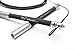 Speed Jump Rope - Premium Heavy Duty Adjustable Speed Rope- Lightweight, Solid Aluminum Handles & Ball Bearing- Smooth Crossfit Jump Rope- Extra Cable, Travel Bag & Ebook- Double Unders Game Changer