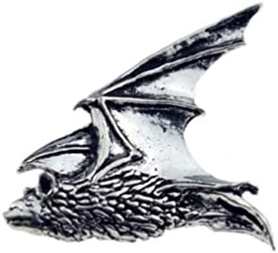Minimum Mouse Flying Bat Pewter Lapel Pin Badge