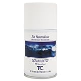 Rubbermaid Commercial FG4015471 Standard Aerosol Refill for Microburst Metered Air Care Systems, Ocean Breeze