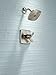 Delta Faucet Ashlyn 17 Series Dual-Handle Shower Faucet, Shower Trim Kit with Single-Spray Touch-Clean Shower Head, Stainless T17264-SS (Valve Not Included)