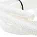Gardner Bender FLX-5008W Split Flex Tubing, ½ inch x 8 ft, White ½