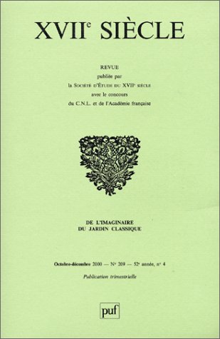 De l'imaginaire du jardin classique
