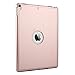 Keyboard Case for iPad Pro 10.5, Dingrich 7 Color Backlit Folio Smart Case with Auto Sleep Wake up Feature Bluetooth Keyboard Case for 2017 New iPad Pro 10.5 inch (Rose Gold)