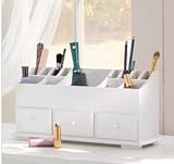1 X Vanity n Beauty Organizer with Drawers & Storage in White