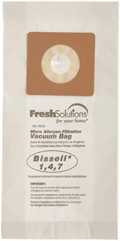 Bissell 70312 Bissell 1,4,7 Micro Filtration Vacuum Bags, Qty 3