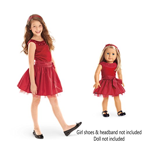 American Girl CL MY AG DUO JOYFUL JEWELS DRESS SIZE 8 for Girls & Doll Gown Holiday NEW