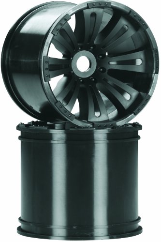Axial AX8008 8-Spoke Oversize Wheel (2-Piece), Black