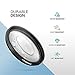 Polaroid Optics 49mm UV Filter | Protective Ultraviolet Filter Absorbs Haze, Improves Images & Shields Lens from Atmospheric Damage | Slim Multi-Coated Glass