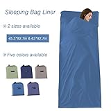 Sleeping Bag Liner Compact Sleep Bag Lightweight Travel Sheet Camping Sheets Sleep Sack