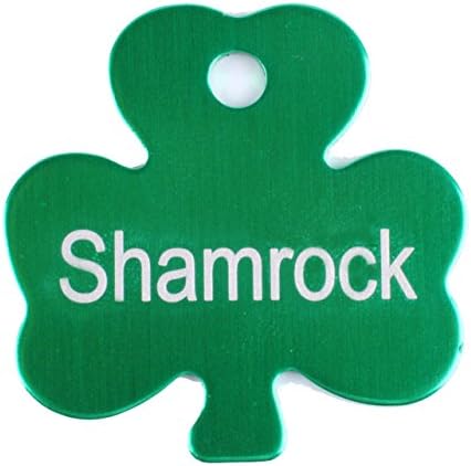 GP Personalized Engraved Clover Pet ID Dog Cat Tag(free engraving)