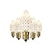 Holiday Lighting Outlet Faceted C7 Christmas Lights | Sun Warm White LED Light Bulbs Holiday Decoration | Warm Christmas Decor for Indoor & Outdoor Use | 2 SMD LEDs in Each Light Bulb | Set of 25