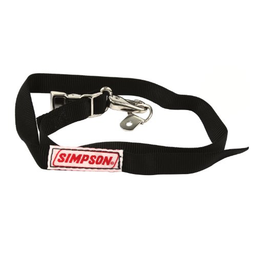 Simpson Racing 36007BK Black SFI Approved Helmet Restraint
