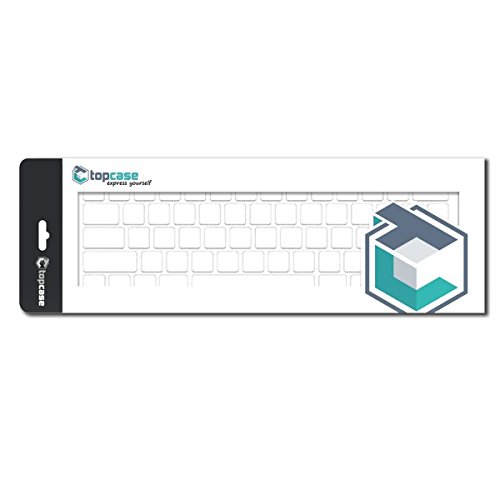TOP CASE - Ultra Thin Invisible Keyboard Protector Cover Compatible with Microsoft Surface Laptop (2017 Released) & Surface Book & Surface Book 2, Soft-Touch & Precision Fit Keyboard