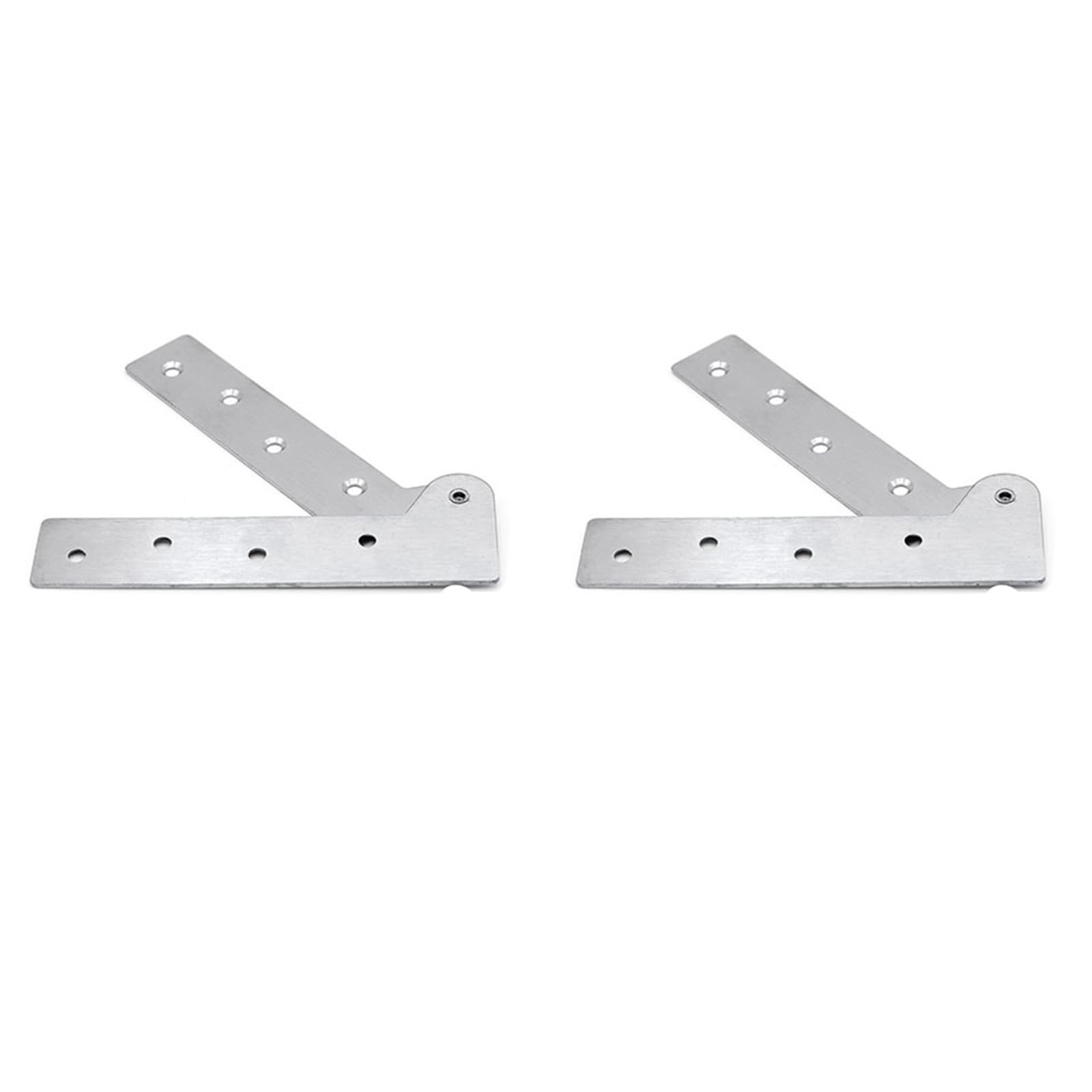 Leliafleury 2Pcs 360 Degree Rotatable Pivot Hinge 150 x 50mm Stainless Steel Hinge Door Pivot Hinge Concealed Rotating Door Hinge for Door Window Cabinet