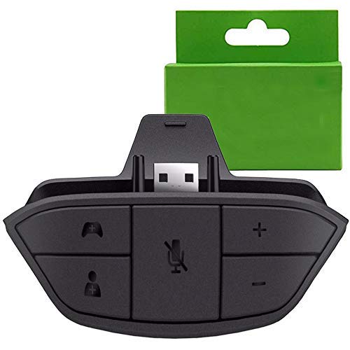 Stereo Headset Adapter, Audio Mic Headphone Converter for Xbox One Controller Stereo Headset Adapter, Audio Mic Headphone Converter for Xbox One Controller