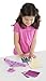 Melissa & Doug Mess Free Glitter -Foam Tiara and Wand