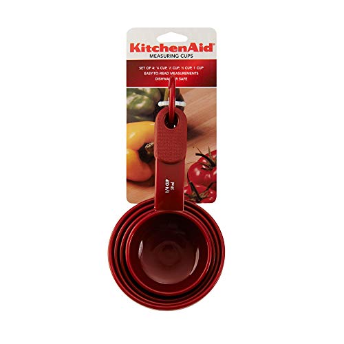 KitchenAid Classic Measuring Cups, Set of 4, Red Pricepulse