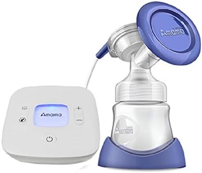 Xiangyang USB Electric Breast Pump, Automatic sucking milk，9-Grade Adjustment BPA-Free Breastpump Materials for Breast Feeding,Flexible &amp; Lightweight &amp; Portable[ LED screen ](white（2009）)