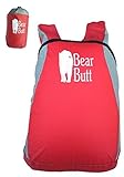 Bear Butt -Spectacular Foldable Backpack For College, Travel, Men, Women, Hiking, Sports, etc. Extremely Lightweight at Only 6 OZ & Holds 20L. Support Our Start Up Company Bear Butt & Get Our Gear Now