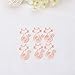 Kafly Shoppingmoon Cute Cat Paper Clips Metal Note Clips for Office School Wedding Decoration (Gold) Pack 12pcs.
